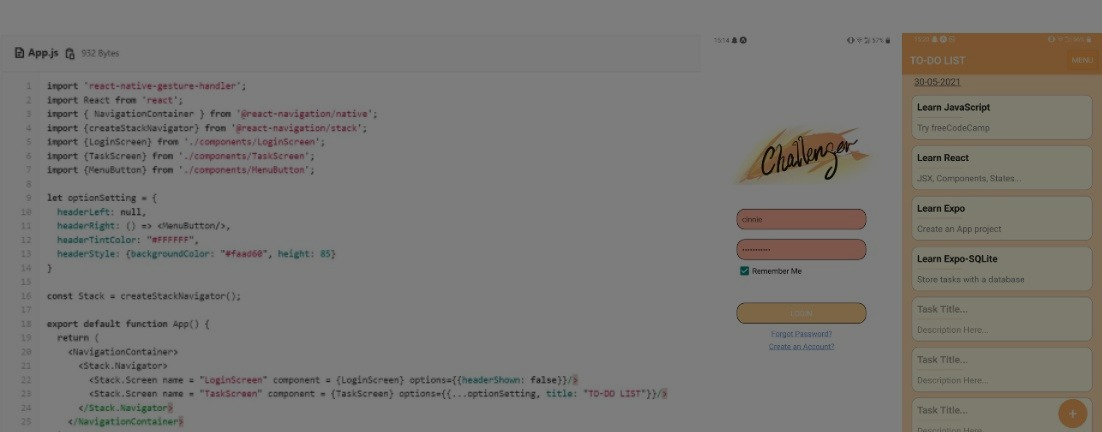 Challenger - Mobile Application Project