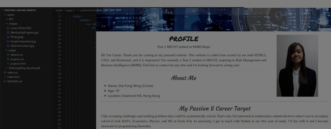 Resume Website Project